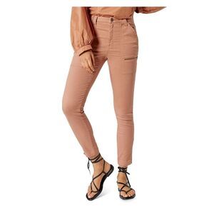 JOIE Womens Coral Zippered Pocketed Ankle Zip High Waist Pants 30